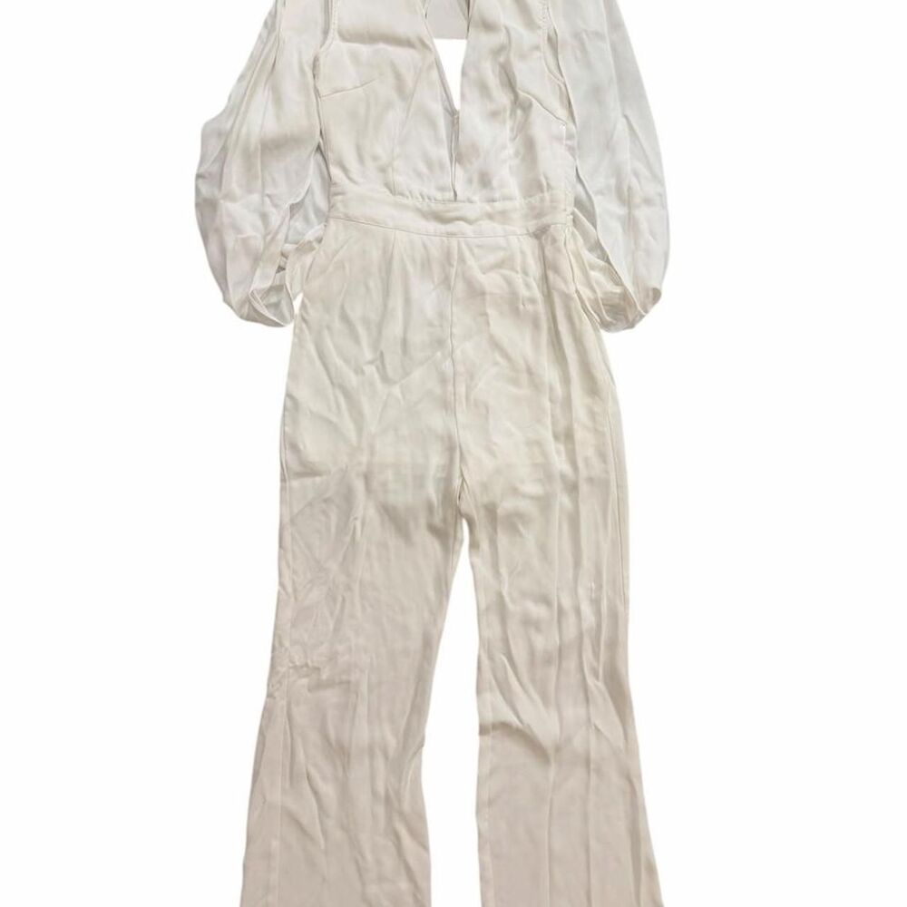 Donna Richardson white jumpsuit